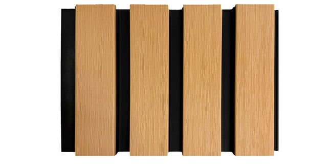 Lambrín Exterior Bitono - Maple / Negro