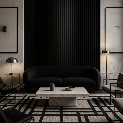 Lambrín Interior S168 - Negro