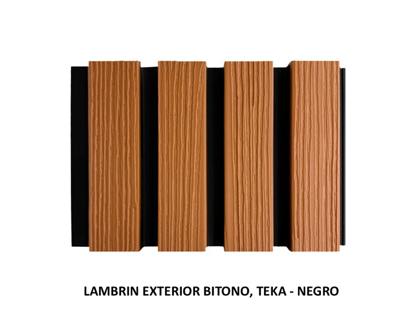 Lambrín Exterior Bitono – Teka / Negro