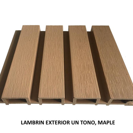 Lambrín Exterior Un Tono – Maple