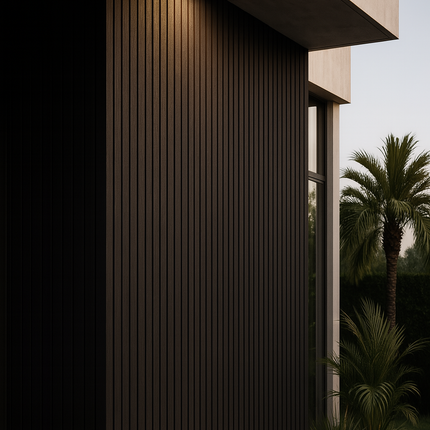 Lambrín Exterior Un Tono – Negro