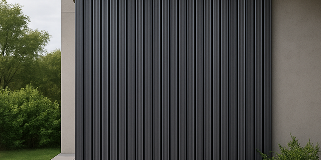 Lambrín Exterior Un Tono – Gris Metálico
