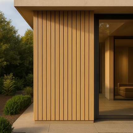 Lambrín Exterior Un Tono – Maple