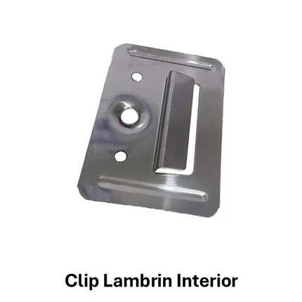 Clip de Fijación para Lambrín Interior