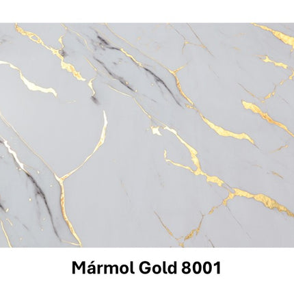 Mármol Sintetizado PVC - Mármol Gold 8001