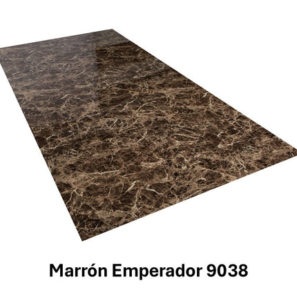 Mármol Sintetizado PVC - Marrón Emperador 9038