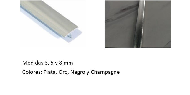 Moldura T para Placas PVC